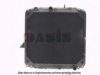 AKS DASIS 130740T Radiator, engine cooling